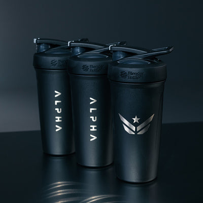 ALPHA X BLENDER BOTTLE® INSULATED STAINLESS STEEL SHAKER